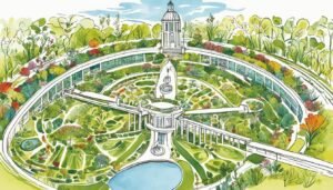 the history of botanical gardens
